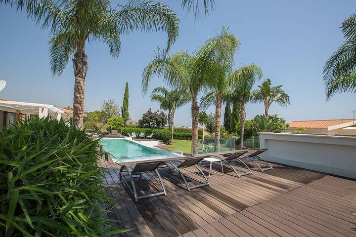 Villa mit pool für 8 Personen, mit Pool und Meerblick sowie Garten und Balkon auf Zypern - 3