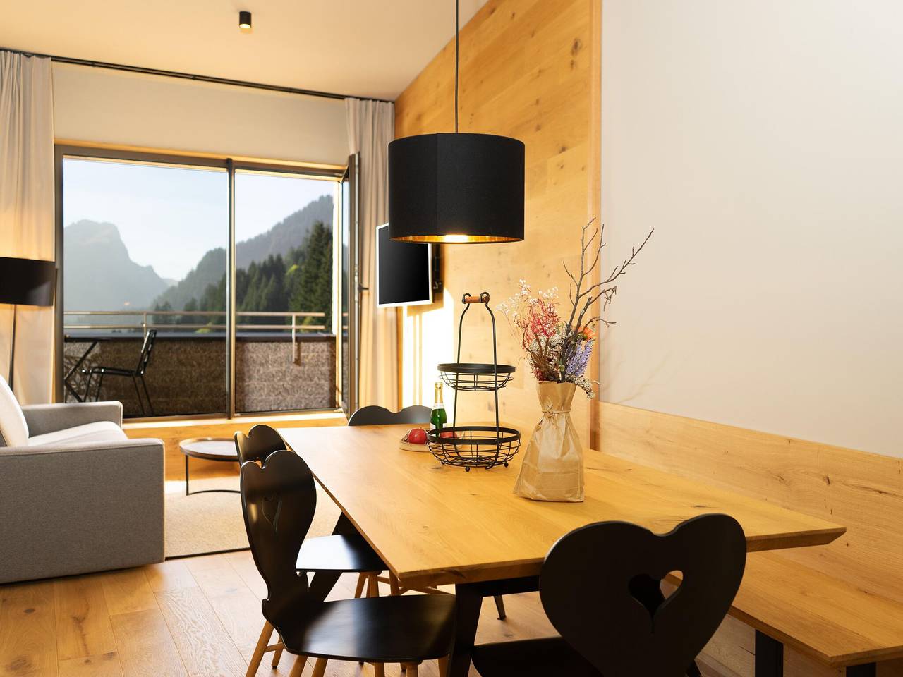 Ganze Wohnung, Appartement in Schröcken nahe dem Skigebiet in Schröcken, Bregenzerwald