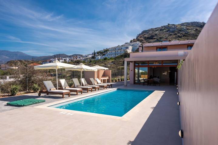 Villa voor 6 personen, met tuin en terras in Chersonissos