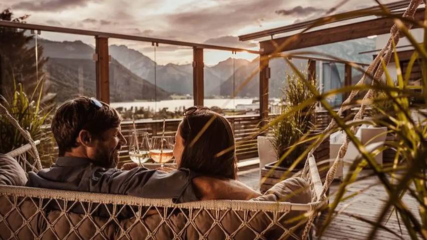 Ferienwohnung für 2 Personen, mit Pool und Sauna in Eben am Achensee