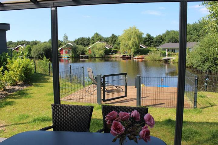 Ferienhaus für 6 Personen, mit Terrasse und Garten sowie Sauna und Ausblick in Twist
