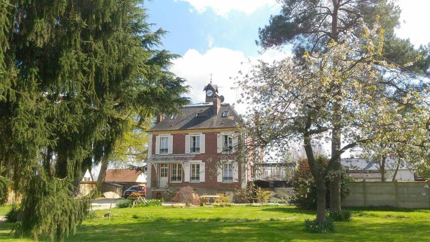 Chambre d’hôte pour 2 personnes, avec Terrasse ainsi que Jardin et Vue