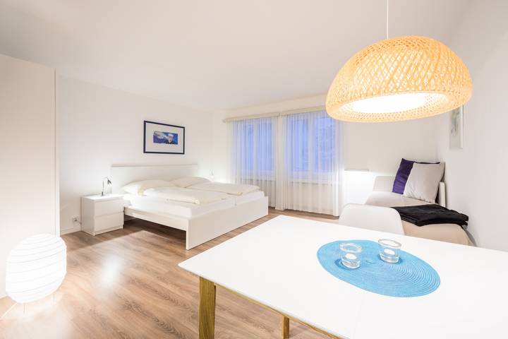 Studio für 3 Personen, mit Balkon in Laax