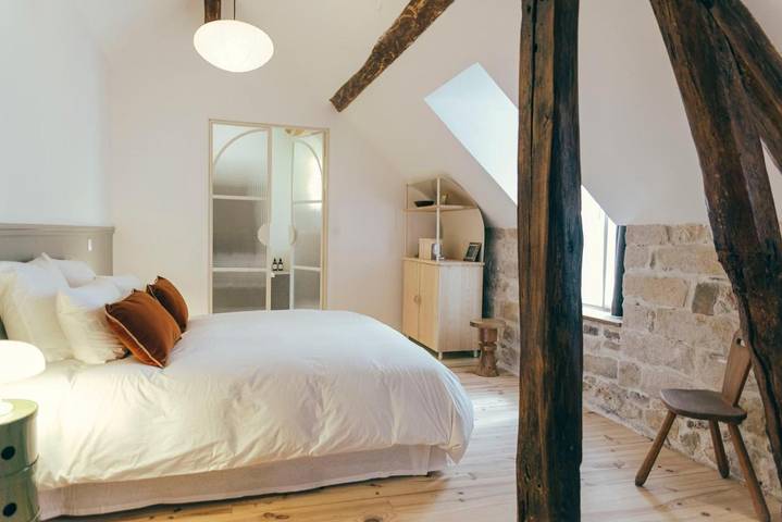 Chambre d’hôte pour 2 personnes, avec Terrasse et Jardin
