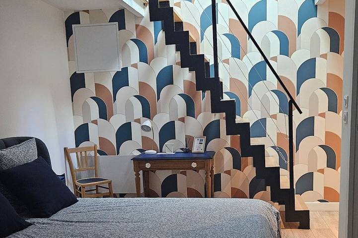 Chambre d’hôte pour 4 personnes, avec Jardin