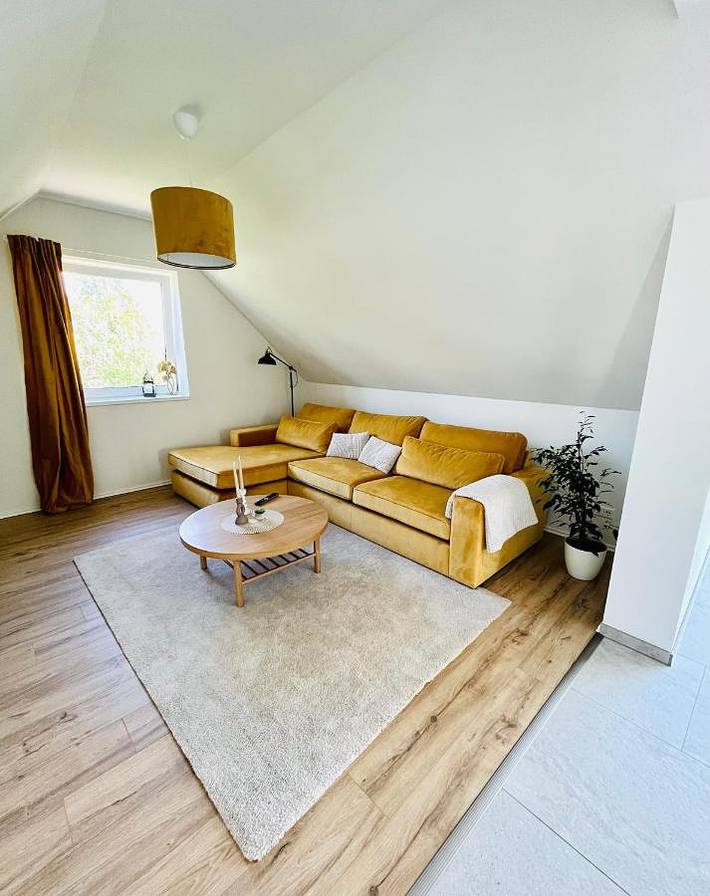 Ferienwohnung für 4 Personen, mit Terrasse und Garten sowie Ausblick in Rabenstein