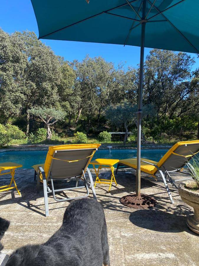 Maison d’hôte pour 2 personnes, avec piscine ainsi que vue et jardin à Lagnes - 2