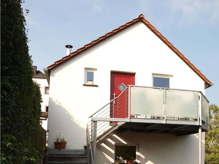Ferienhaus für 2 Personen, mit Balkon und Terrasse in Niederehe