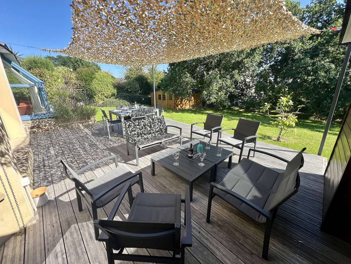 Location de vacances pour 10 personnes, avec terrasse et jardin à La Forêt-Fouesnant - 2