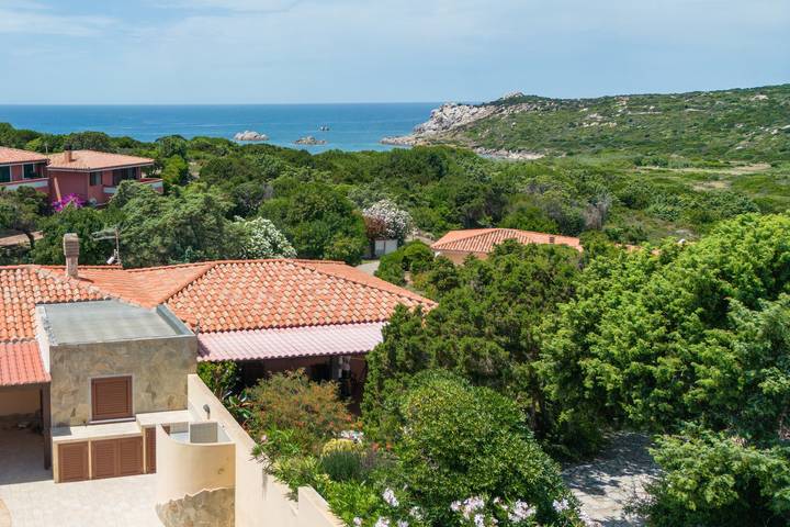 Casa vacanze "Villetta sul Mare" con vista mare, giardino e balcone in Santa Teresa Gallura, Gallura