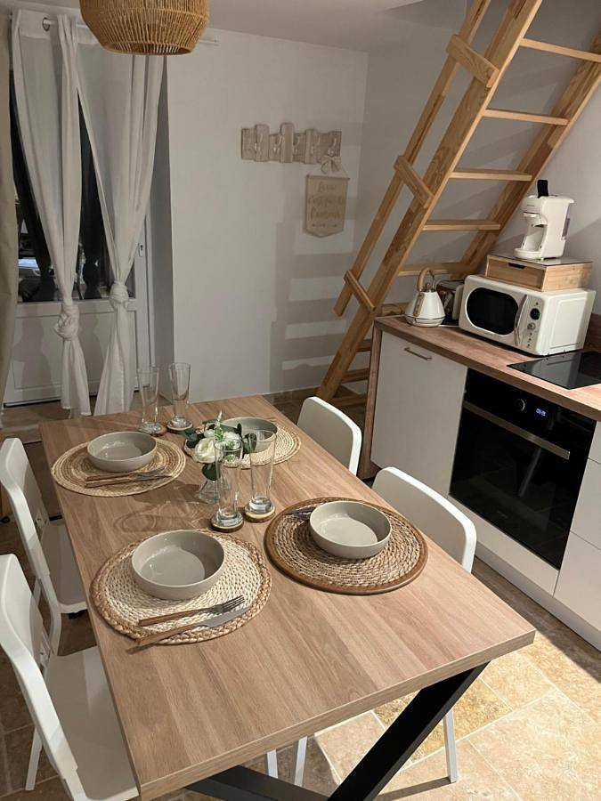 Location de vacances pour 4 personnes, avec piscine ainsi que terrasse et jardin à Saint-Josse - 2