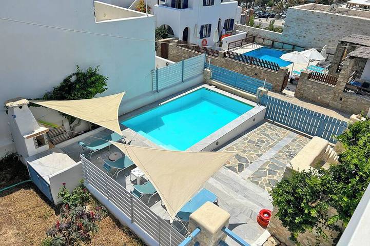 Location de vacances pour 9 personnes, avec balcon et jacuzzi dans Píso Livádi - 4