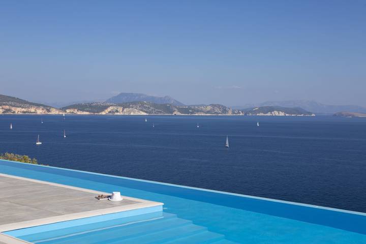 Villa für 4 Personen, mit Pool und Garten, mit Haustier auf Lefkada - 4