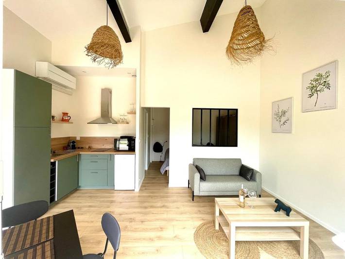 Maison d’hôte pour 2 personnes, avec jardin et terrasse