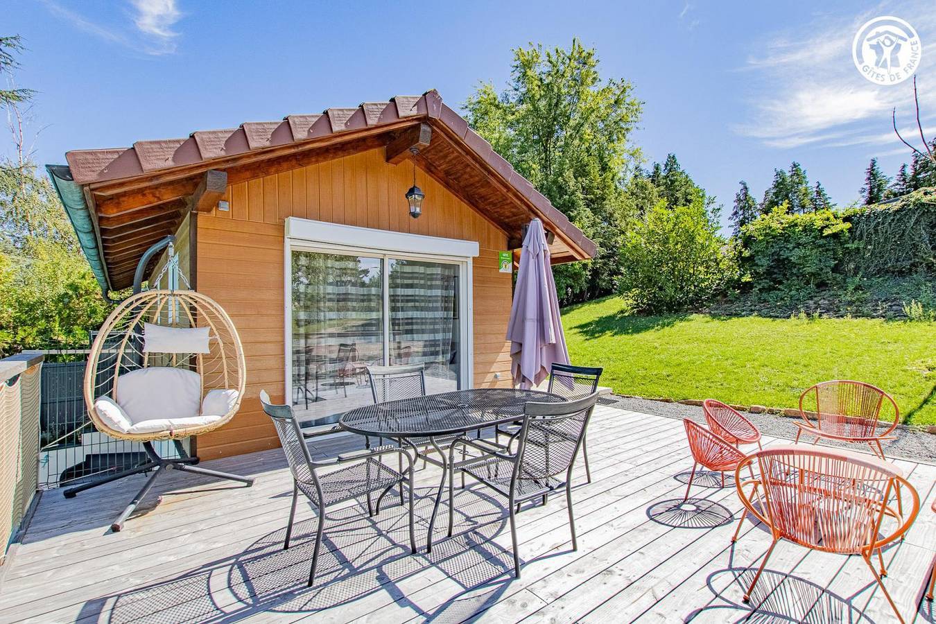 Gîte für 2 Personen mit Pool in Crêches-sur-Saône, Beaujolais