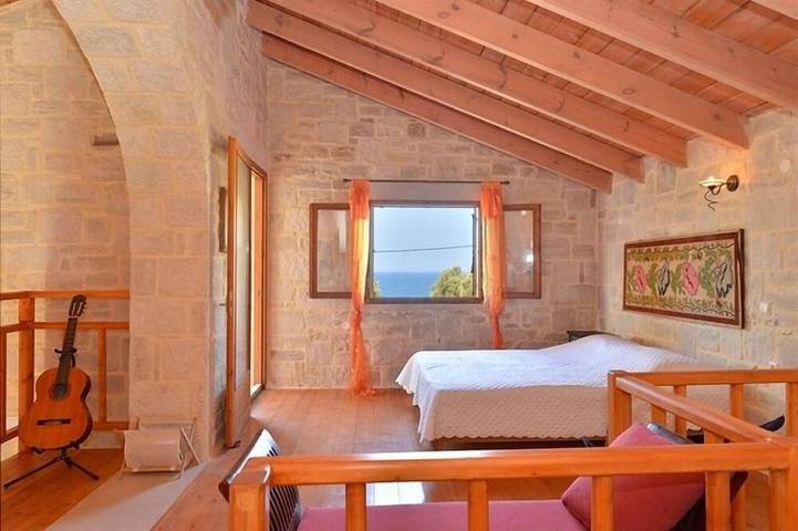 Location de vacances pour 4 personnes, avec balcon et jardin dans Kalyves - 2