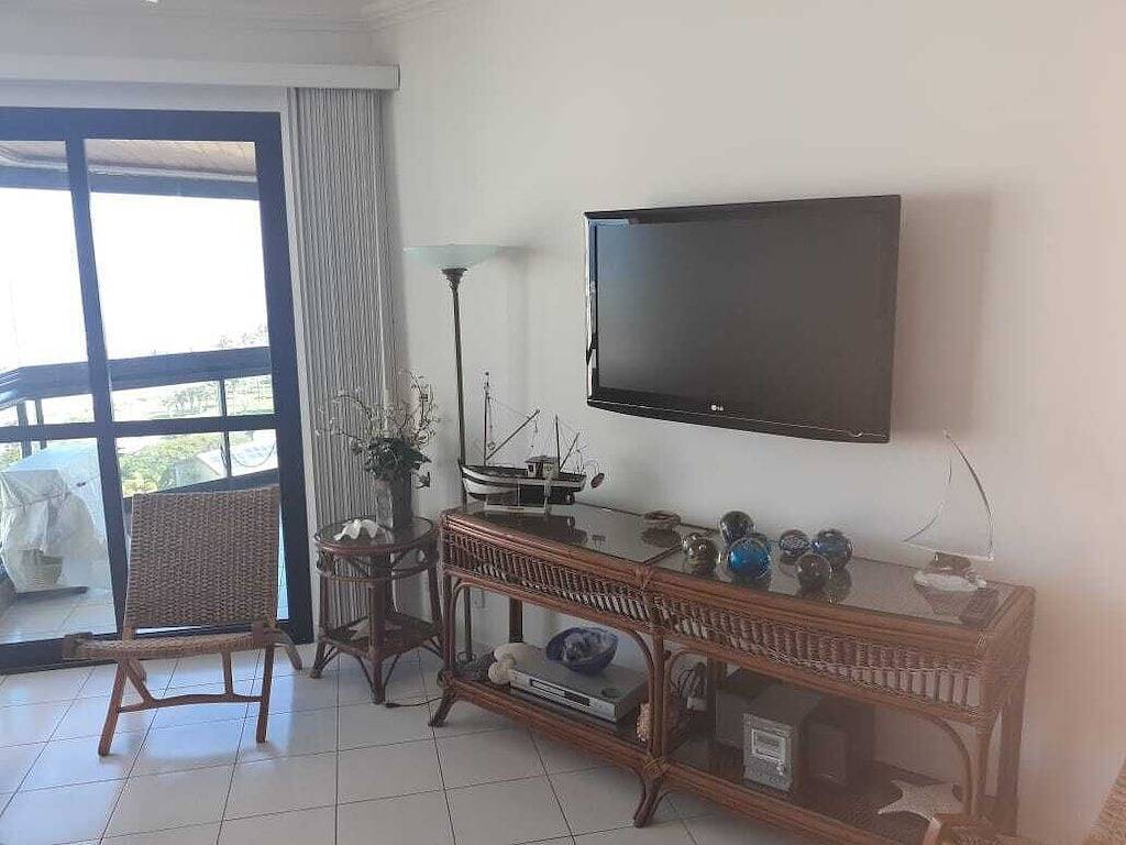 Ganze Wohnung, Wunderschöne Passform, stehend im Sand mit spektakulärem Meerblick. Makellos in Praia São Lourenço, Bertioga