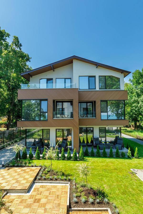 Apartament wakacyjny dla 4 osób, z widok i ogród w Burgas