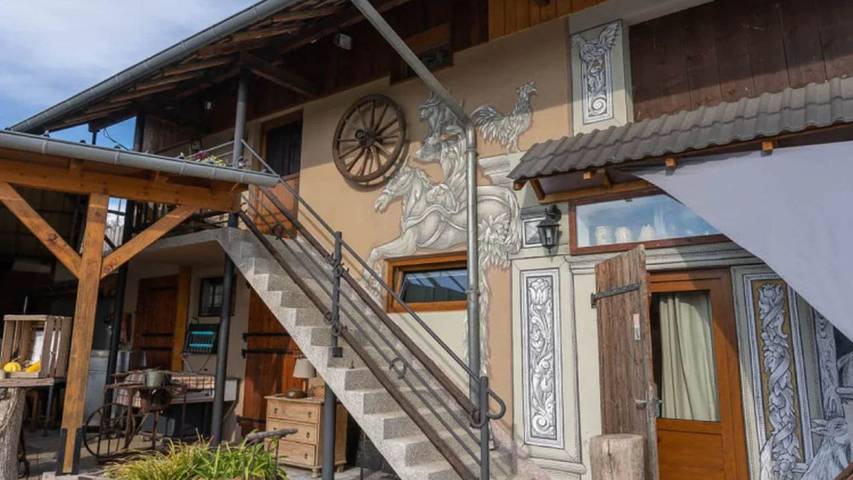 Gîte pour 2 personnes, avec terrasse à Morschwiller