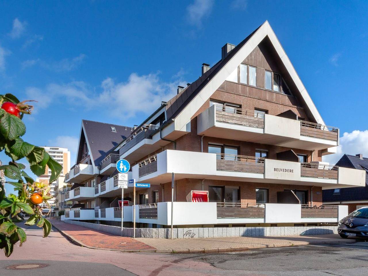 Ganze Ferienwohnung, Haus Belvedere - Meerblick, Haus Belvedere, Direkt hinter dem Dünenkamm, für bis zu 5 Personen in Westerland, Sylt (Gemeinde)