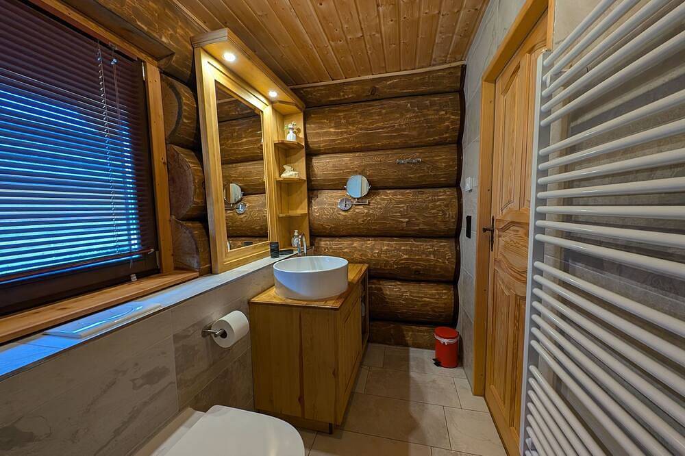 Log Cabins Naturstamm Ferienhaus Tollensesee 10 - Feriendorf Tollensesee in Tollensesee, Groß Nemerow