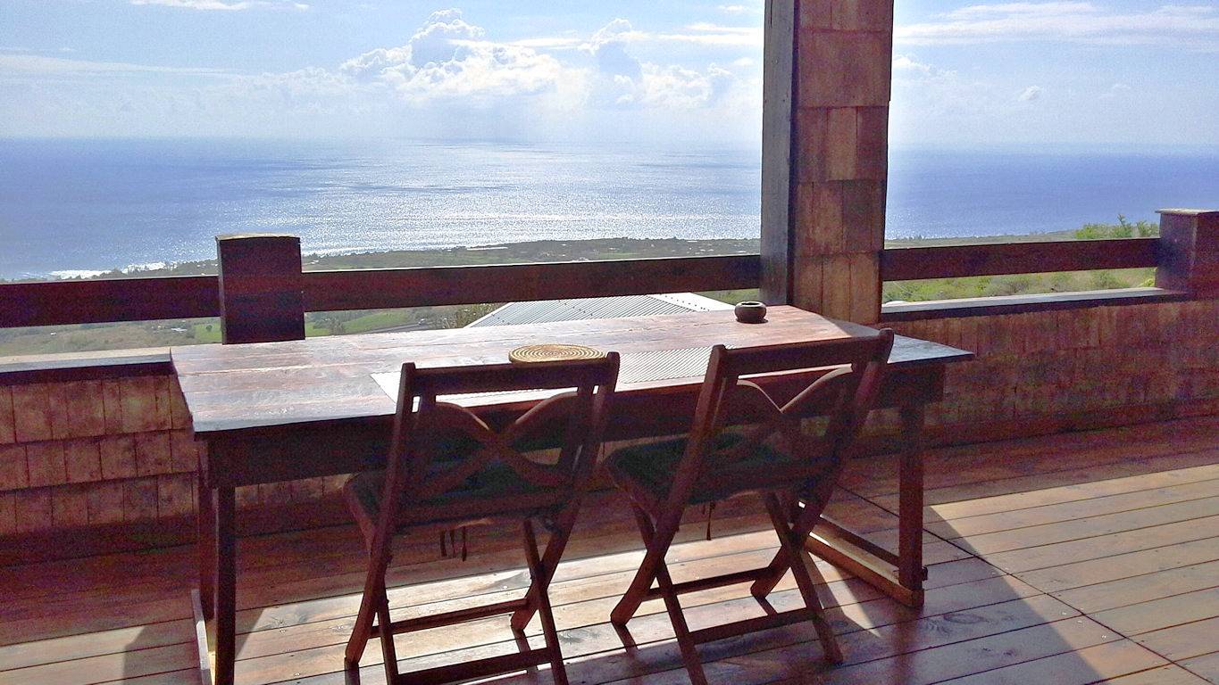 La Maison Claire : tout en récup', vue panoramique in Saint-Leu, Île de la Réunion