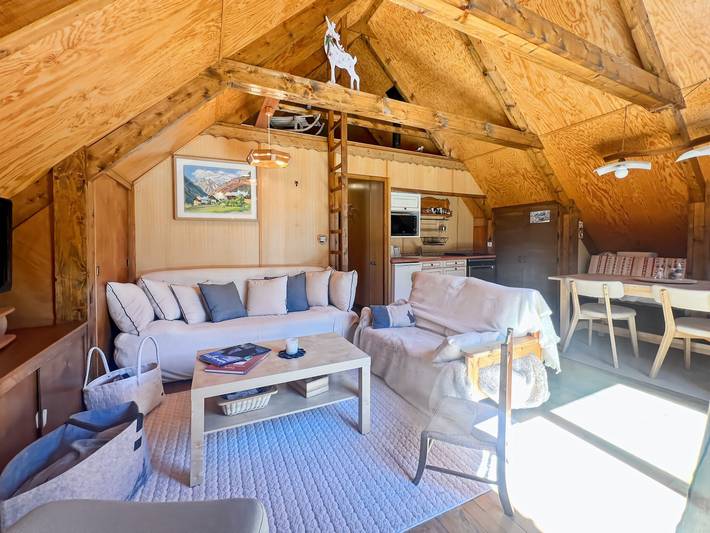 Chalet pour 6 personnes, avec terrasse, animaux acceptés