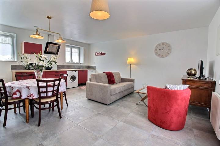 Gîte pour 4 personnes, avec terrasse et jardin à La Bouillie