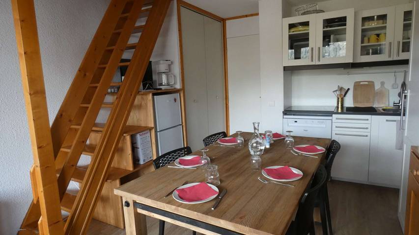 Appartement de vacances pour 6 personnes, avec Balcon dans Valmorel