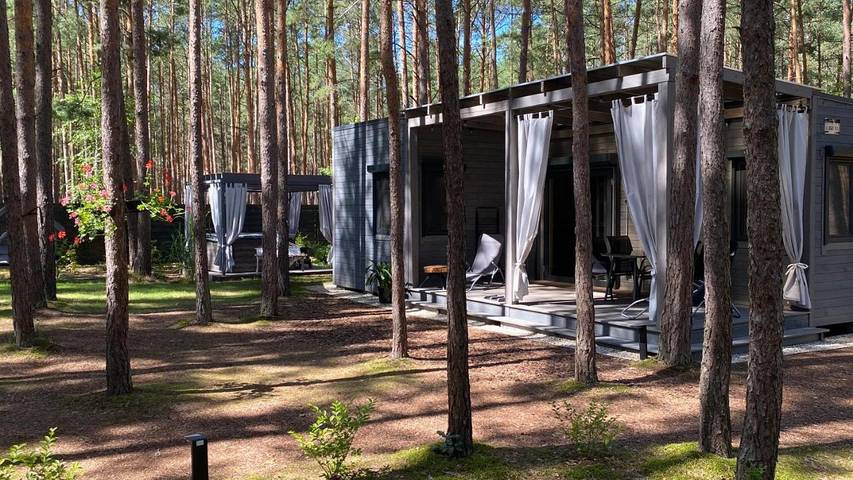 Ferienhaus für 4 Personen, mit Garten und Sauna sowie Ausblick