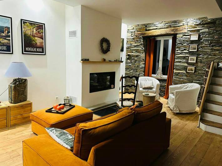 Location de vacances pour 7 personnes, avec jardin et terrasse à Caudebronde - 3