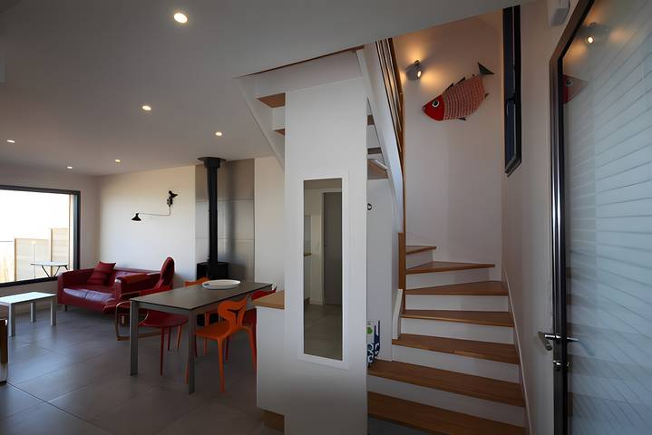 Casa junto à digue de frente para o mar in Langrune-sur-Mer, Côte de Nacre