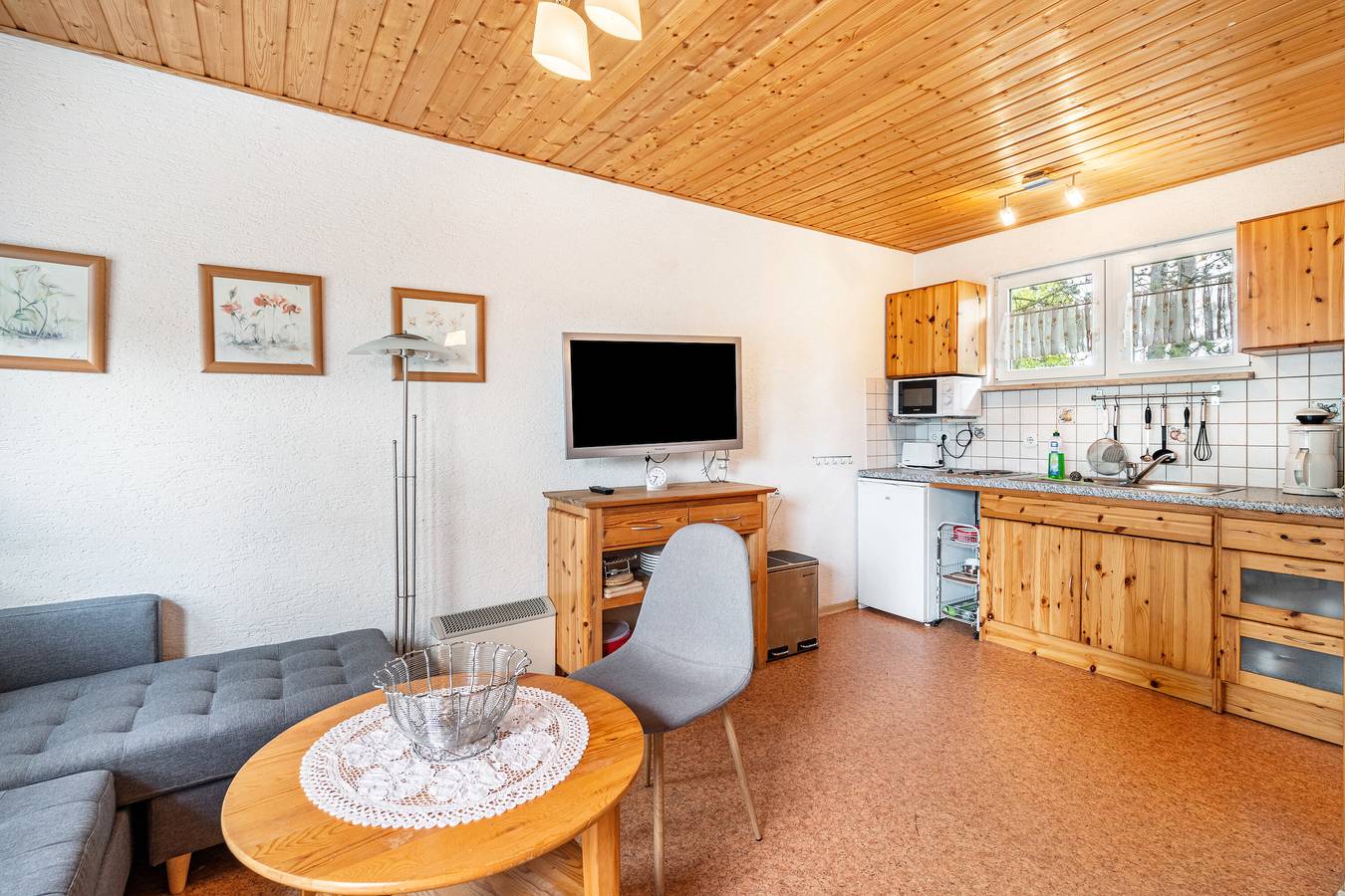 Ferienhaus 'Bungalow 131' mit privater Terrasse und privatem Garten in Bungalowdorf Zadelsdorf, Zeulenroda-Triebes