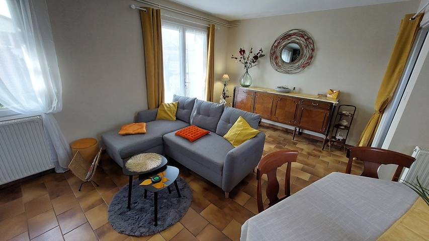 Gîte pour 6 personnes, avec jardin et terrasse