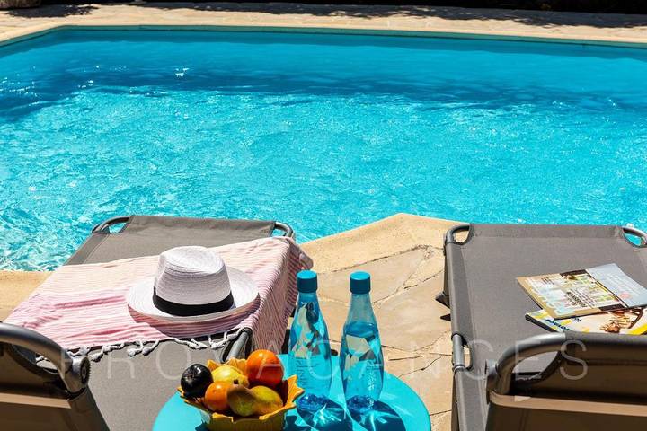 Villa pour 6 personnes, avec balcon/terrasse et piscine dans Saint-Aygulf - 3