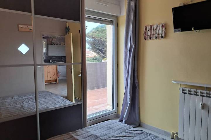 Entire apartment, Carnon Centre. Very nice apartment 50 m2 +terrace 25m2, sea and garden view in Carnon-Plage, Mauguio