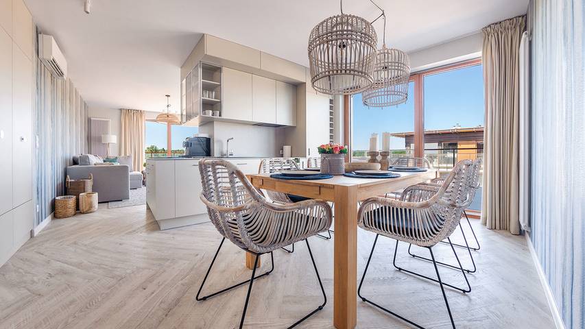 Ferienwohnung für 6 Personen, mit Sauna und Pool sowie Balkon in Kolberg