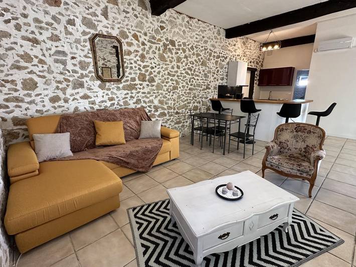 Gîte pour 2 personnes, avec Jardin