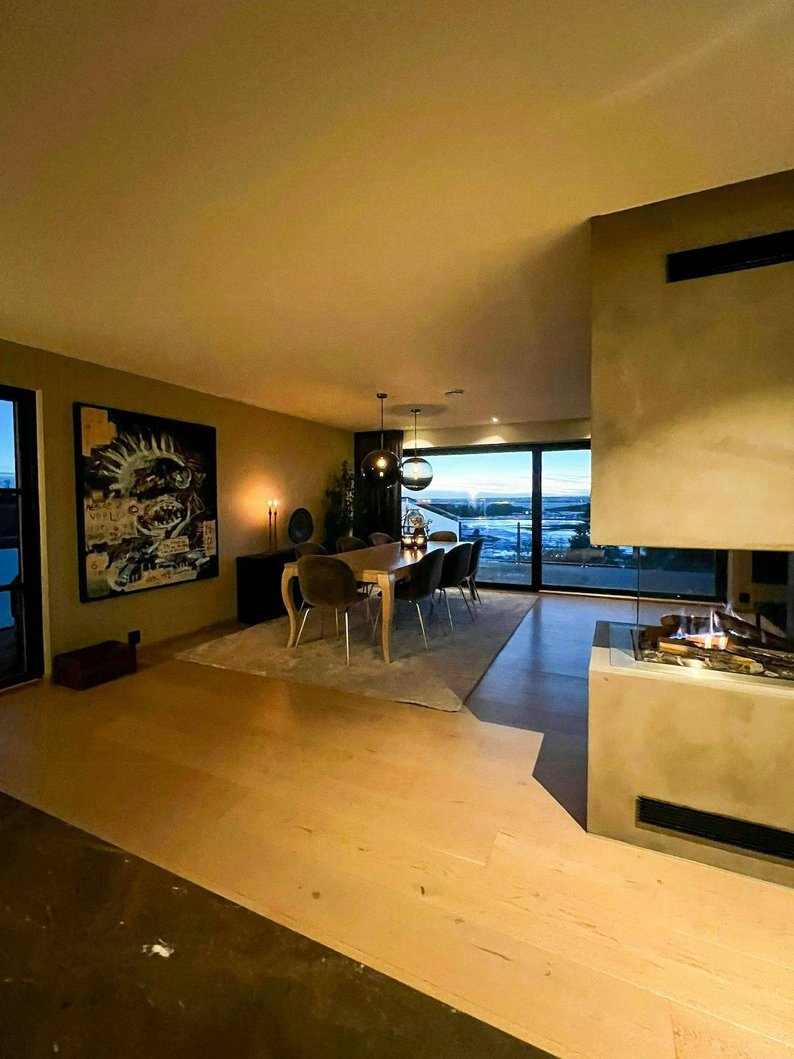 Haus mit Fitnessraum und Gartenweg auf Jeløya in Moss