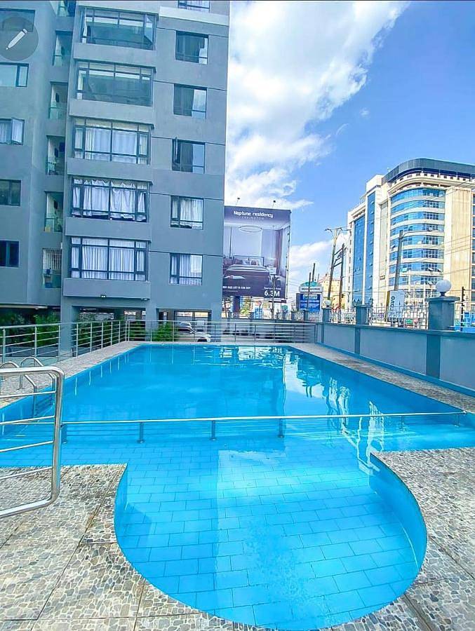Entire apartment, Classy executive one bedroom apartment with amazing breathtaking city views ,child playground, swimming pool and fully equipped gym in Nairobi, Kenya