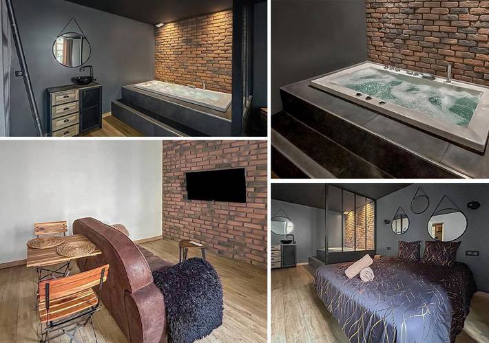 Appartement de vacances pour 2 personnes, avec jacuzzi
