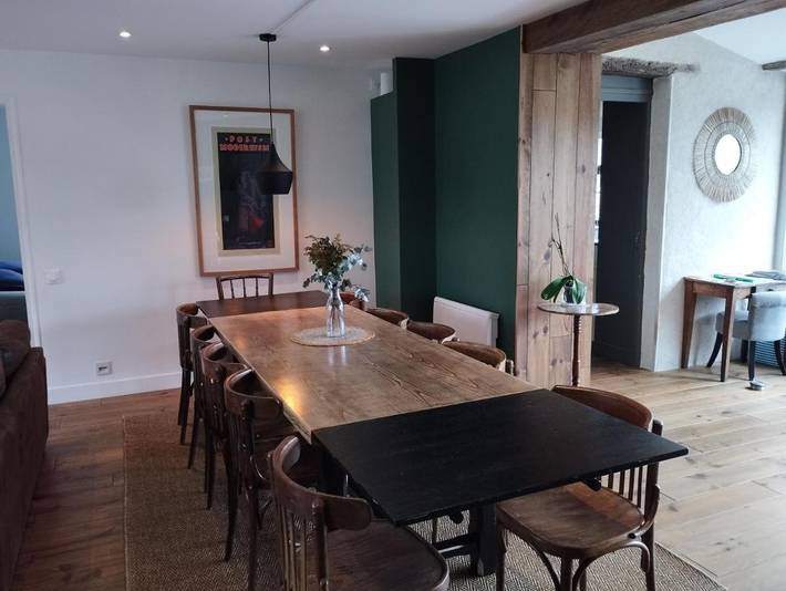 Location de vacances pour 14 personnes, avec sauna ainsi que vue et terrasse, animaux acceptés à Noyers - 4