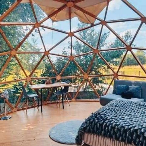 Tente pour 4 personnes, avec vue et jardin en Moselle - 2