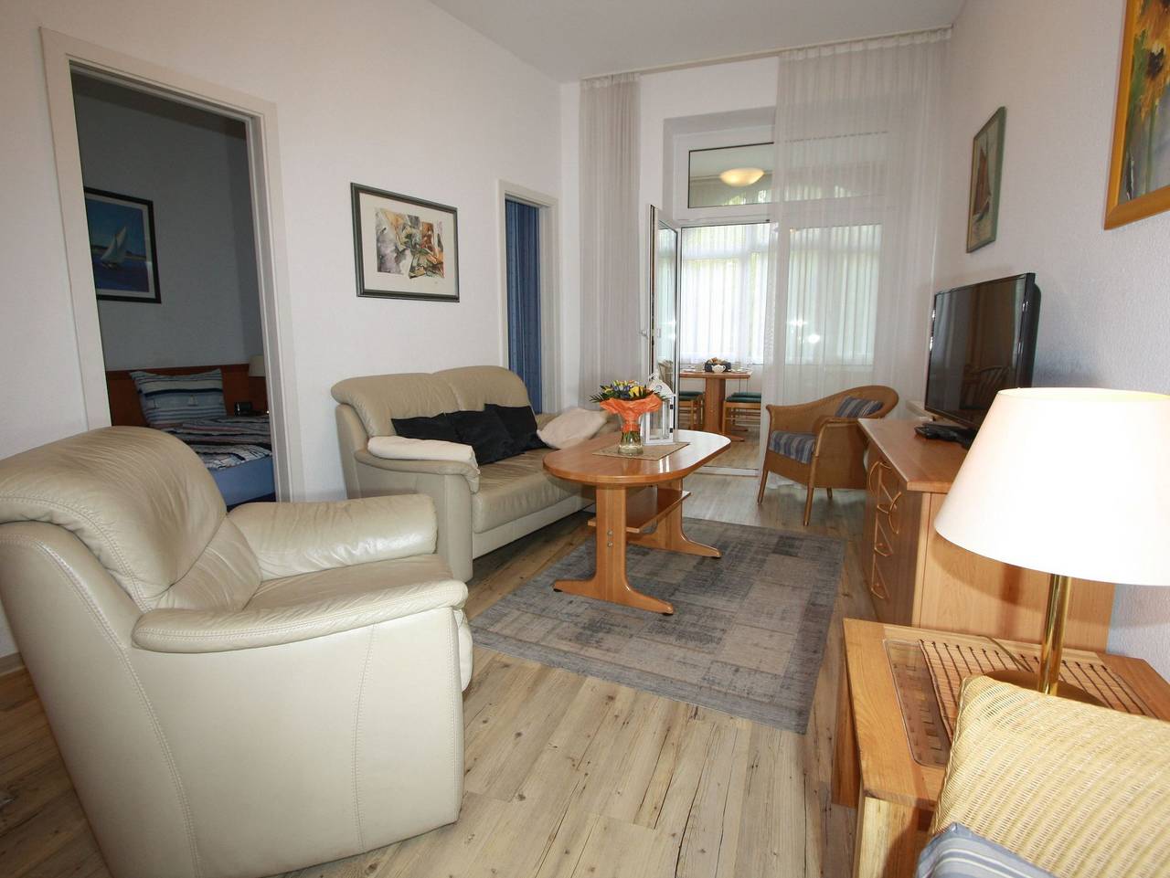 Ganze Ferienwohnung, H&P Residenz am Kurpark Warnemünde - Kur-1.04 in Warnemünde Strand, Rostock