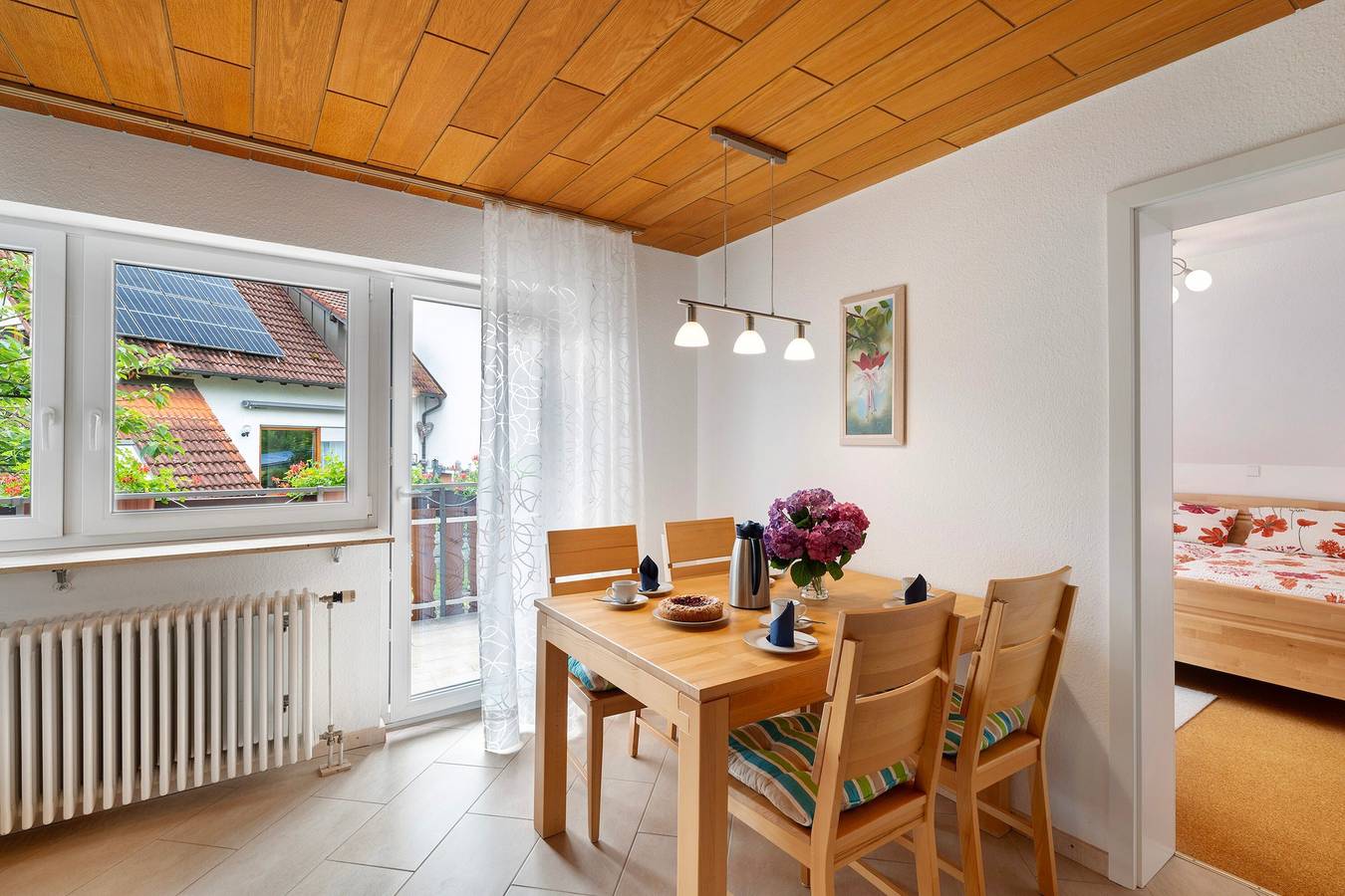Ganze Wohnung, Ferienwohnung Hörth 2" mit Bergblick, Gemeinschaftsgarten und Wlan in Bühlertal, Nordschwarzwald