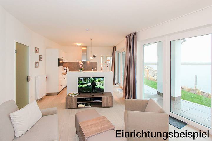Ferienwohnung für 6 Personen, mit Balkon und Terrasse sowie Sauna und Ausblick in Schwansen - 3