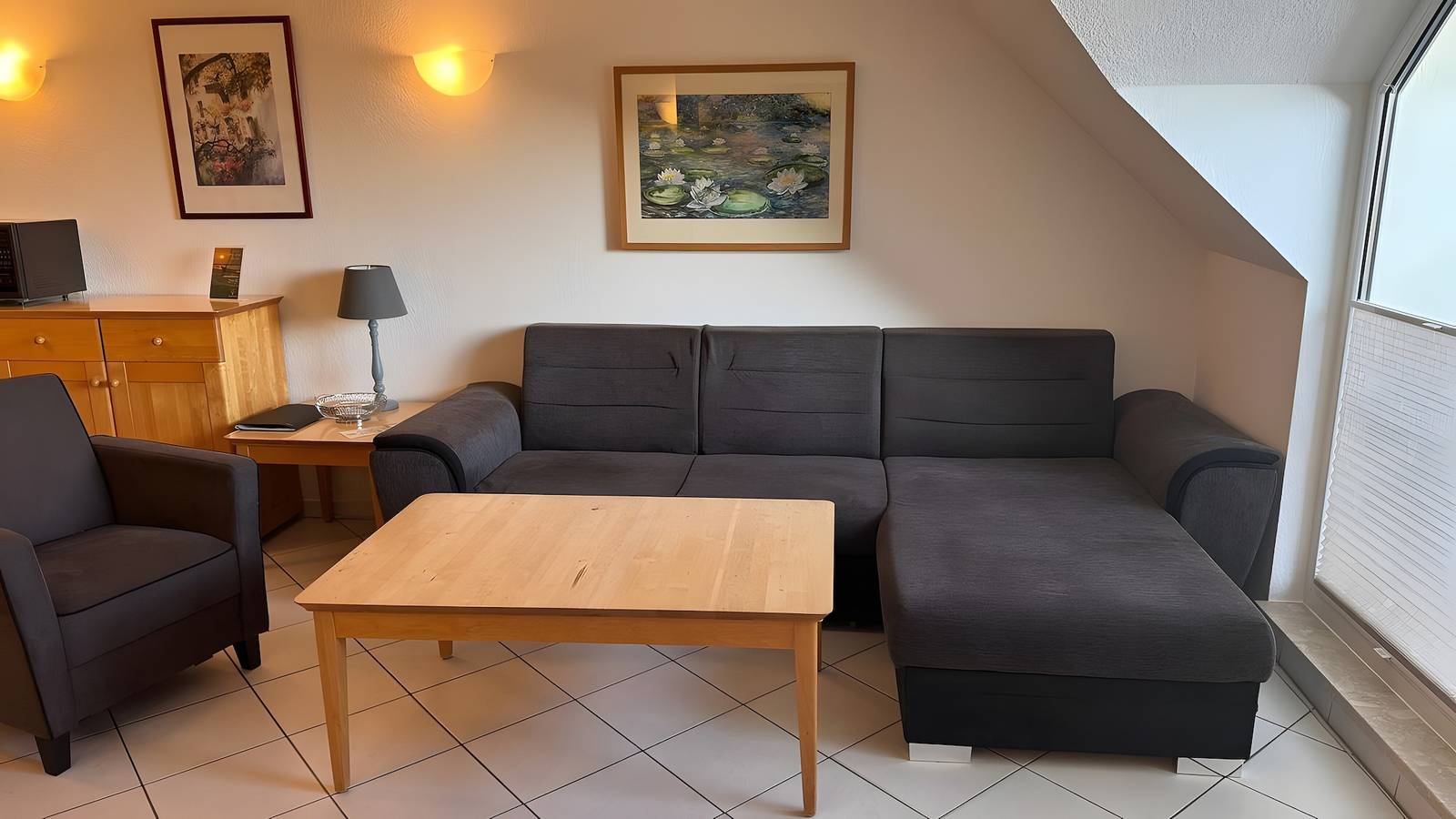 Ganze Wohnung, Apartment 'Stefanie - Bilder Alt' mit Balkon und Wlan in Zempin, Usedomer Norden