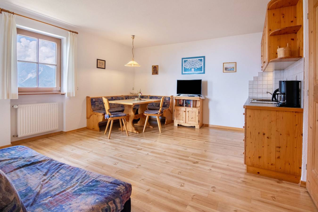 Ganze Wohnung, Ferienwohnung 'Patztauhof Tschavalatsch' mit Bergblick, Gemeinschaftsgarten und Wlan in Schluderns, Saldurkamm