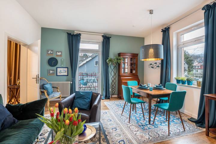 Geheel appartement, Huisdiervriendelijk 'Appartement Spa' met Balkon en Wifi in Oosscheuern, Baden-Baden
