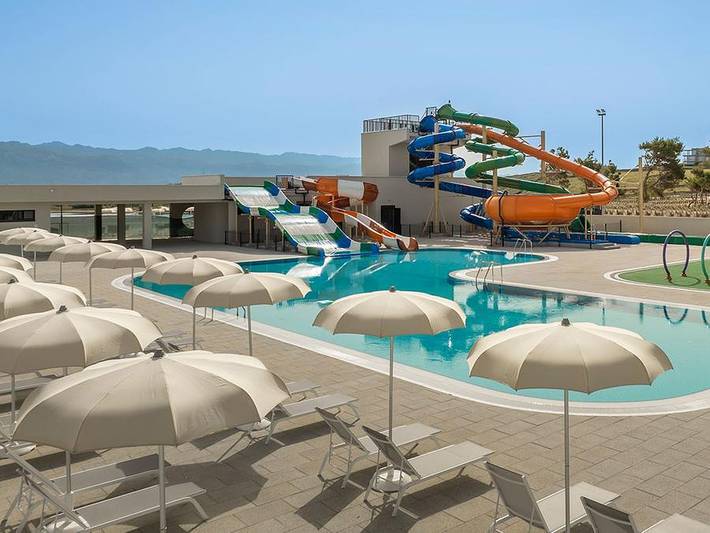Camping per 4 persone, con Piscina per bambini e Sauna a Pag